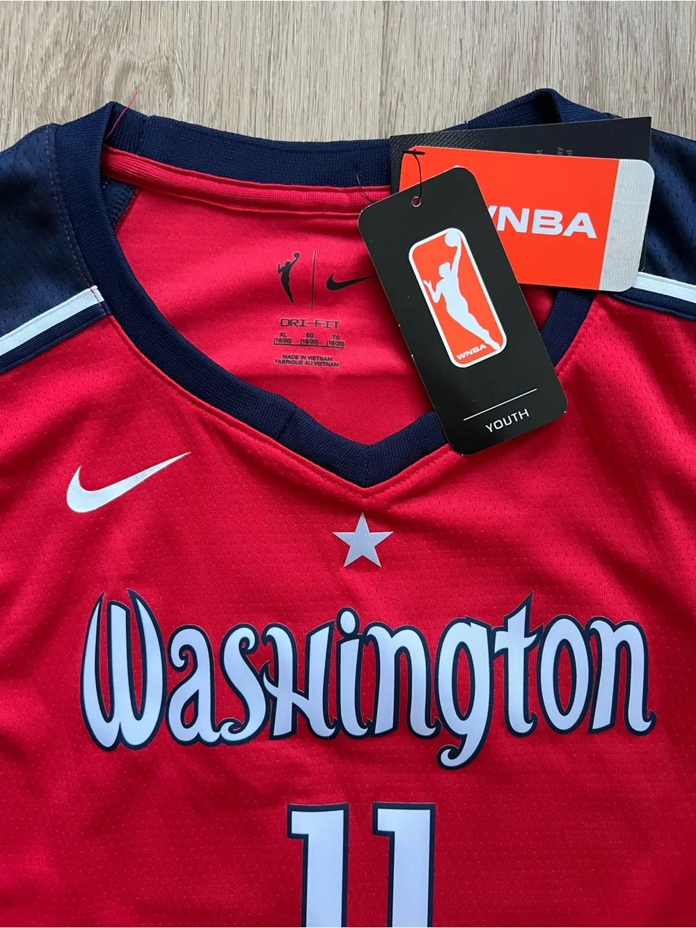 WNBA Washington Mystics Elena Delle Donne Youth XL Jersey (Explorer Edition)